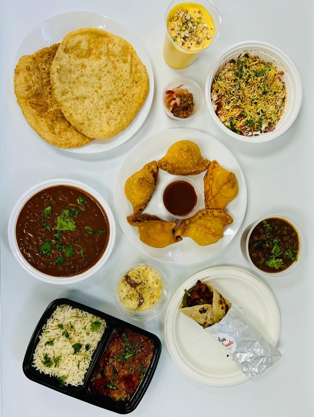 Fresh food spread at IndiaWaale