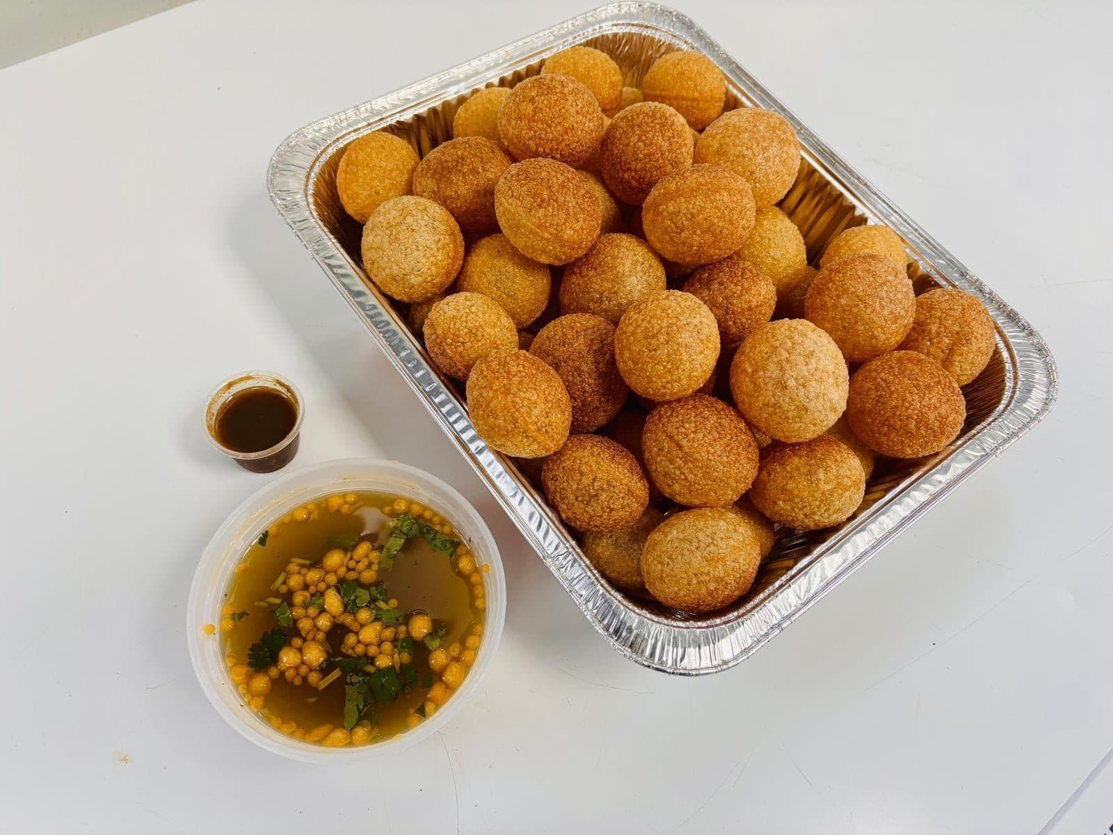 Pani puri tray — IndiaWaale