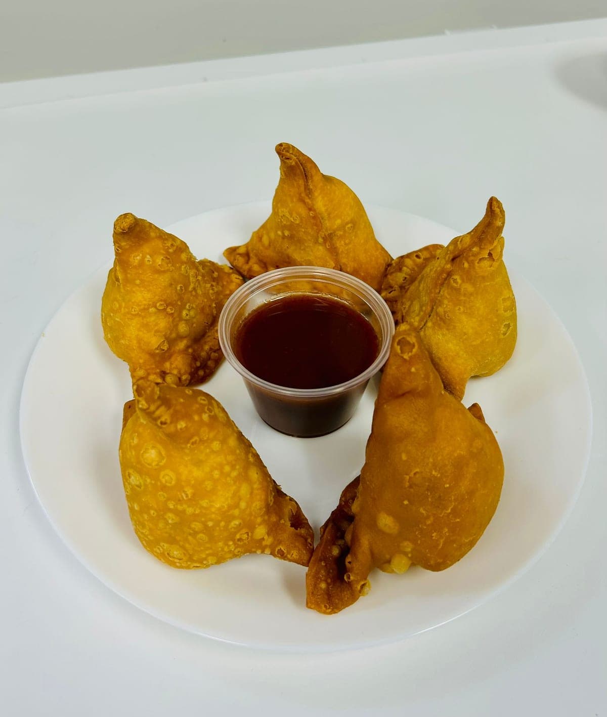 Crispy samosas